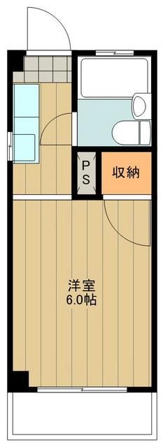東京都国立市富士見台１（マンション）の賃貸物件の間取り