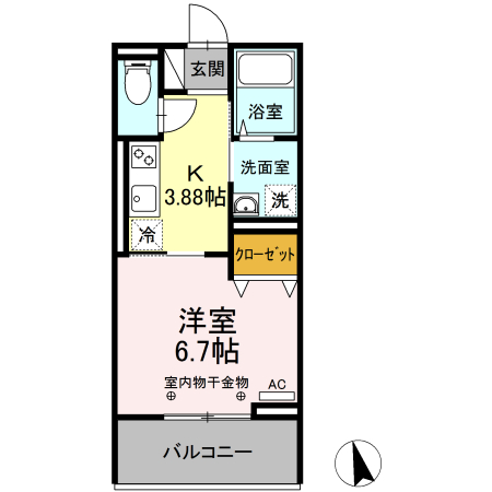 ガナールの間取り