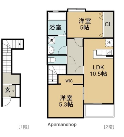 ベレーザ２_間取り_0