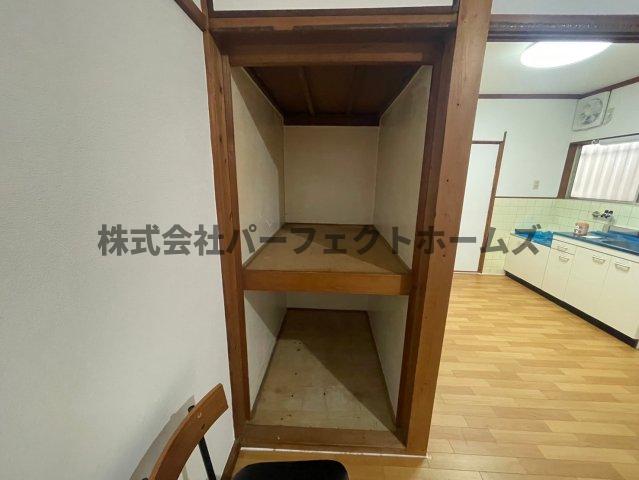 収納　収納があります