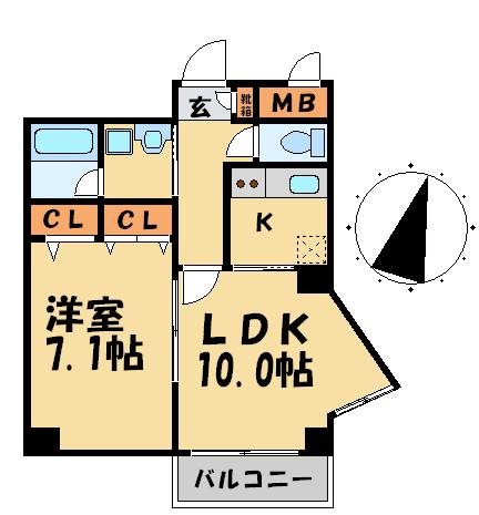 ルガーノ警固の間取り