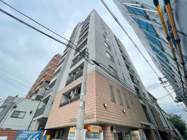 【大阪市阿倍野区阿倍野筋のマンションの建物外観】