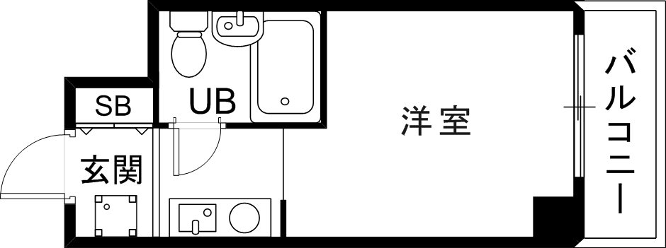 ライオンズマンション三宮の間取り