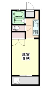 鹿児島市唐湊のマンションの間取り