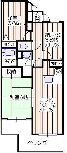 ハイリビングバレー新所沢の間取り