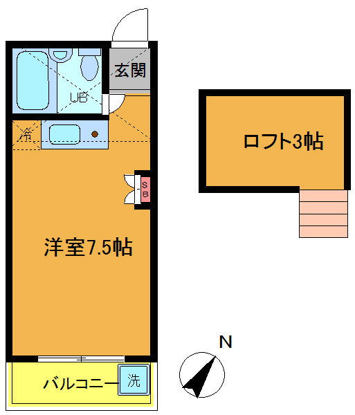 【ピュアハウス平田の間取り】