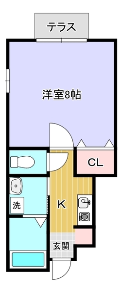 アクアハイツの間取り