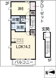 アン・サンクセットの間取り