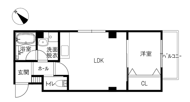 コスモＫＴIの間取り