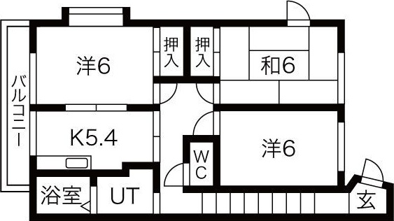 【ハイステージ日吉の間取り】