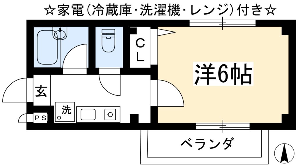 ポンテリブロの間取り