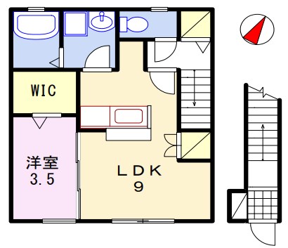 レグルス英賀保の間取り