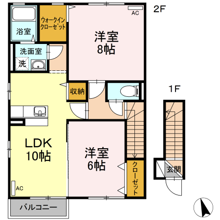 ファミール吉原の間取り