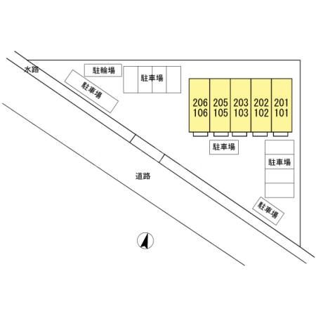 【一宮市大和町妙興寺のアパートのその他共有部分】