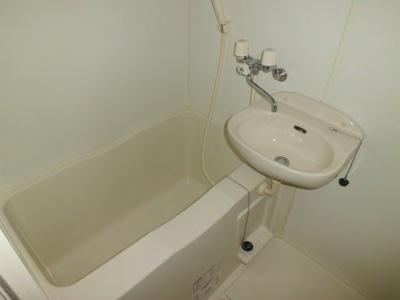 バス・シャワールーム　洗面台付バスルーム。