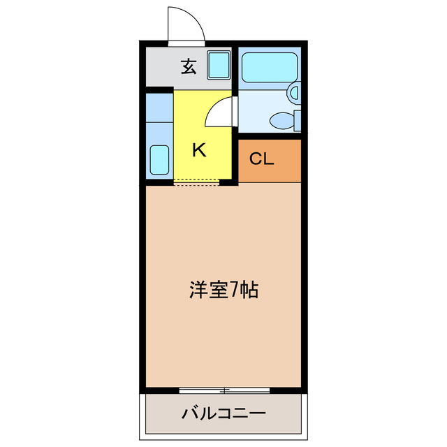 アビタシオンK5の間取り