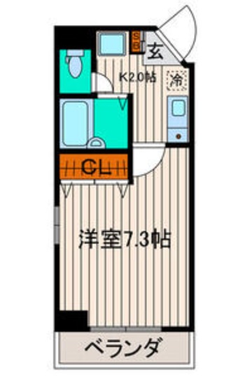 シティマンション錦町の間取り