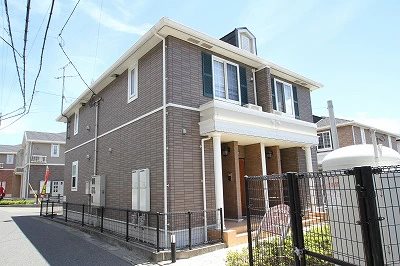 鹿児島市中山のアパートの建物外観