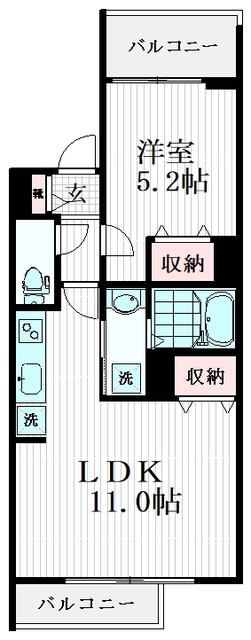 ましぇりIの間取り