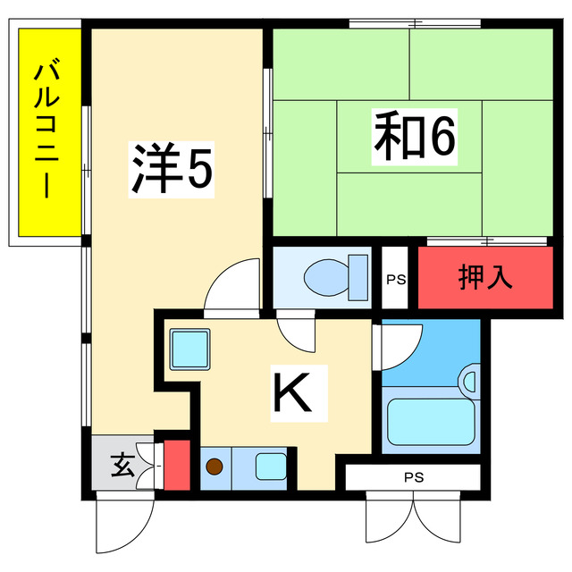 ヴィラヒルズ異人池の間取り