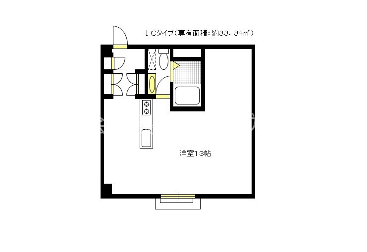 スカイロード常盤の間取り