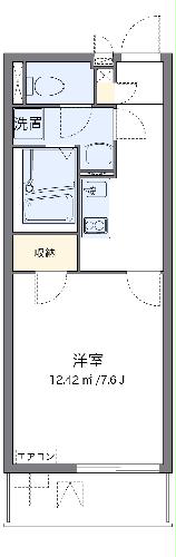 クレイノラルーチェの間取り