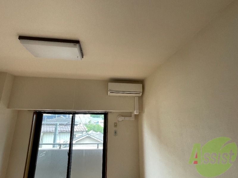 その他設備　エアコンになります。寒暖対策も安心ですね。