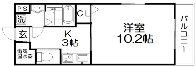 メゾンフォレの間取り