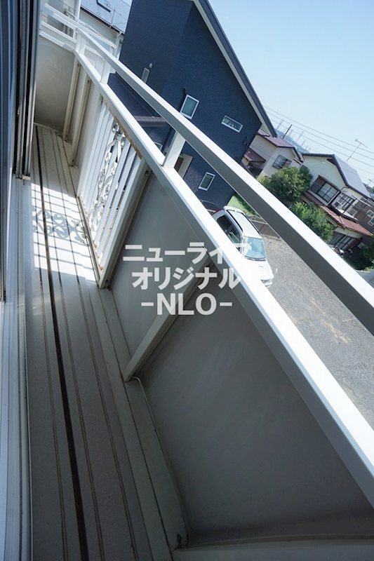 バルコニー　南東向きでお洗濯物がよく乾きます☆