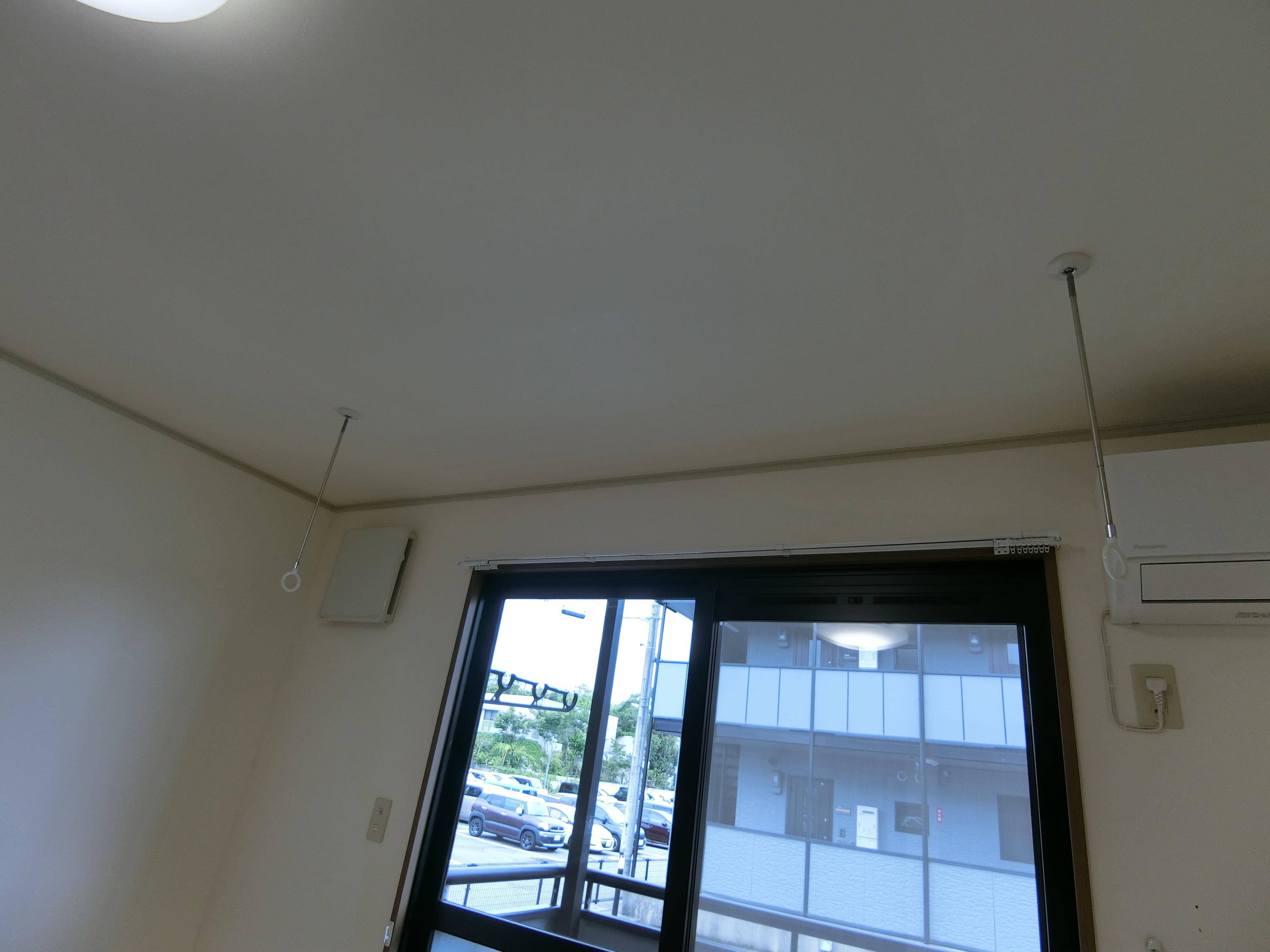 その他設備　室内物干し