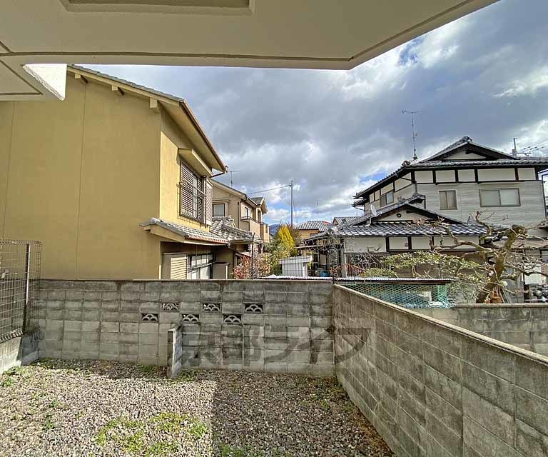 眺望　専用庭からの景色です。