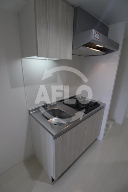 キッチン　エグゼ天王寺II　2口ガスシステムキッチン