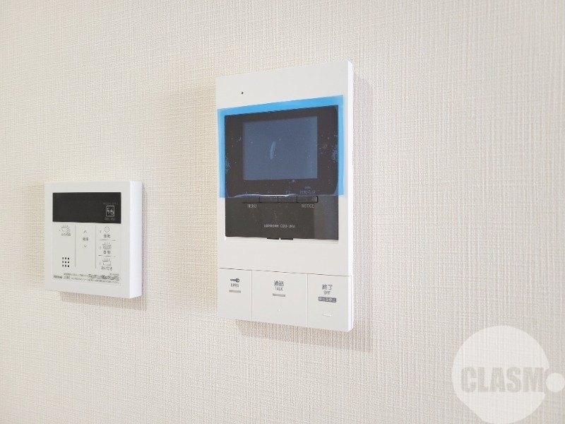 セキュリティ　来訪者が確認できるモニターホン♪