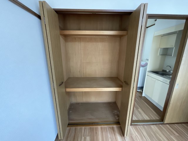収納　収納スペースもあります
