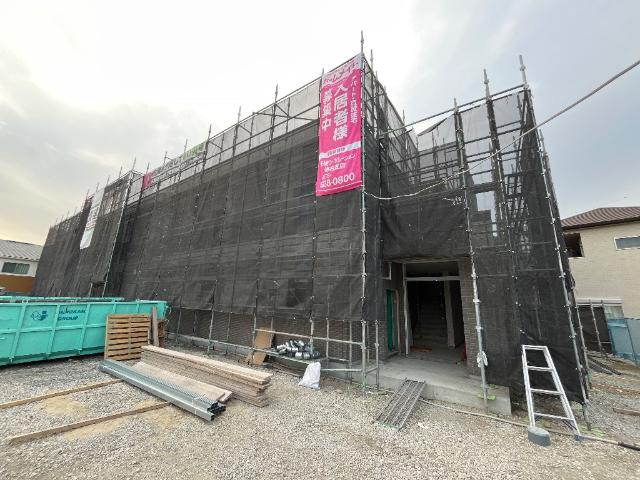 建物外観　建築現場