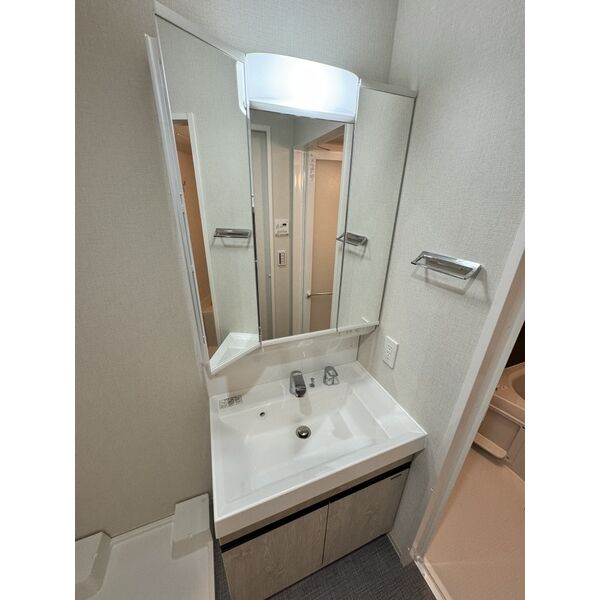 洗面設備　※別室の参考写真です。色などは要確認