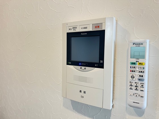 セキュリティ　※別部屋の写真です