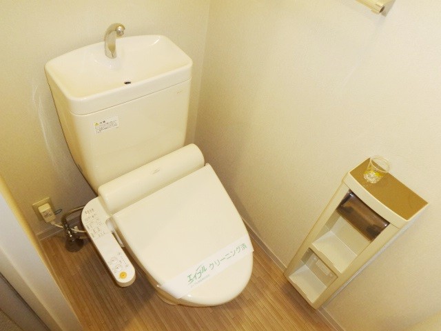 トイレ　トイレも綺麗にお使いいただけます！