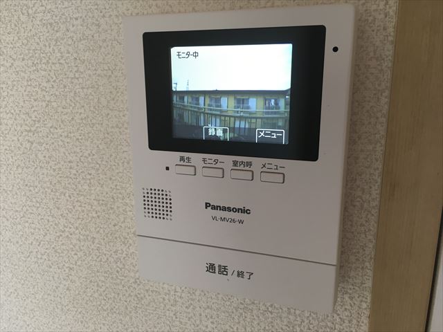 その他　防犯にTVドアホン付き