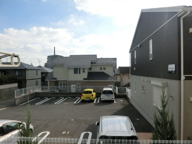 眺望　専用庭からの景色です。