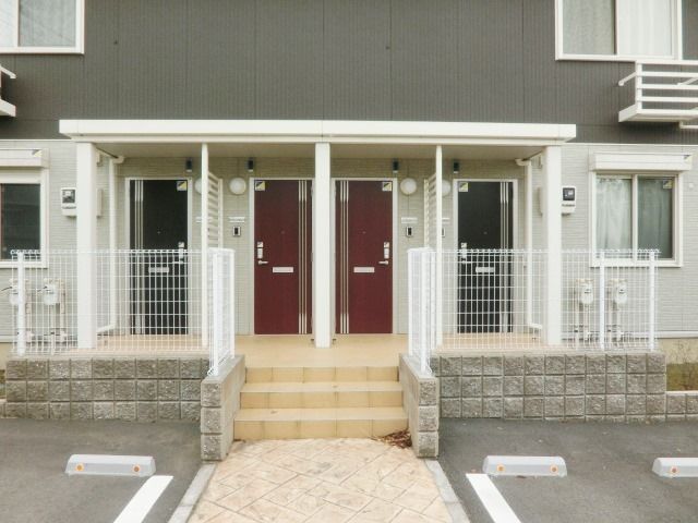 セキュリティ　建物入り口部分です