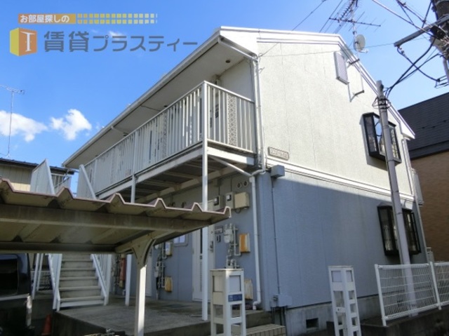 建物外観　敷地内駐車場完備のお部屋です。