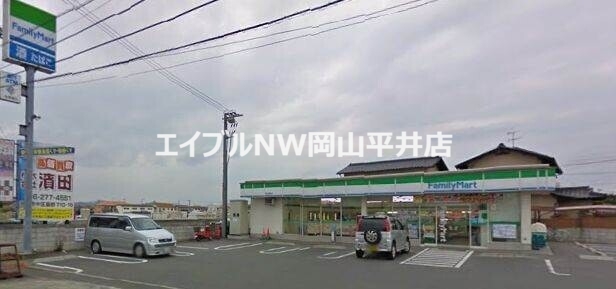 コンビニ　ファミリーマート岡山江並店（コンビニ）まで648m
