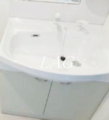 洗面設備　洗面台です。