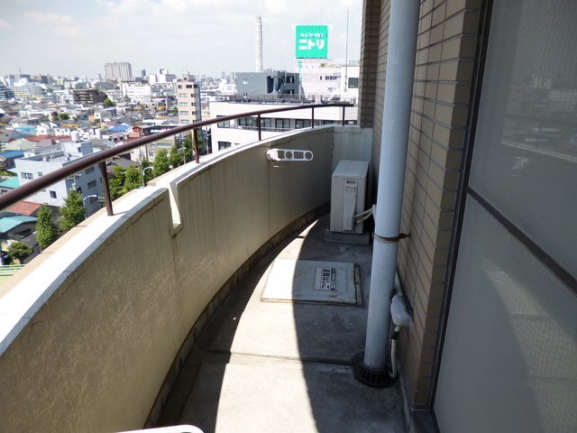 バルコニー　バルコニーはこのようになっています