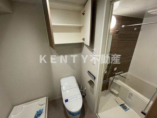 トイレ　ゆったりとした空間のトイレです
