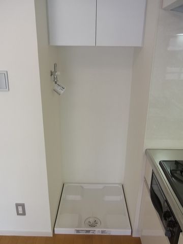 洗面設備　室内洗濯機置場