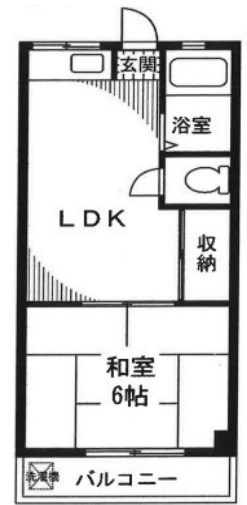 西芦屋ローズプラザの間取り写真