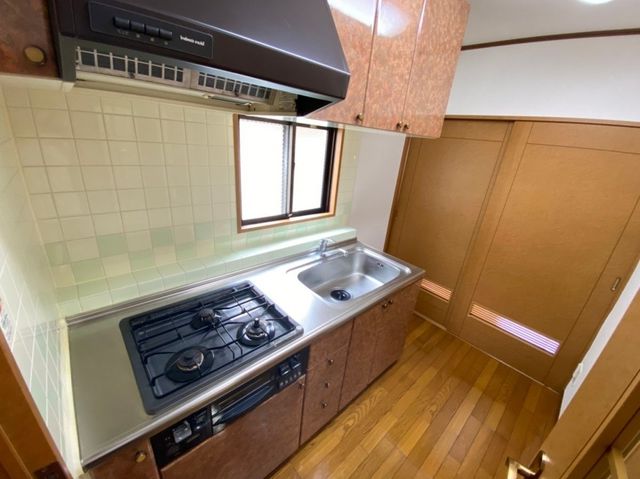 青山コーポB棟のキッチン写真