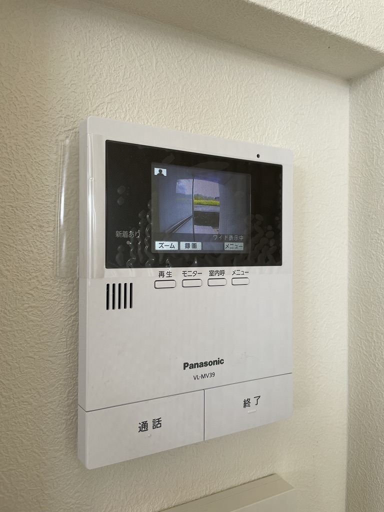 セキュリティ　録画機能付きカラーモニターホン完備★